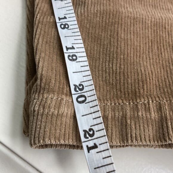 FIVE FOUR Los Angeles 34 High Waisted Gold Western Unisex Corduroy Cargo Jeans - Picture 10 of 13